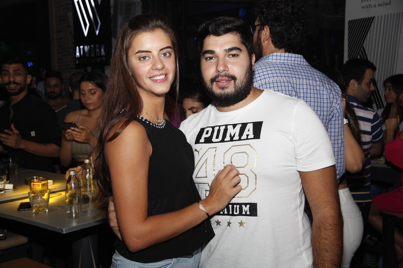 AT Work Beirut on Saturday Night